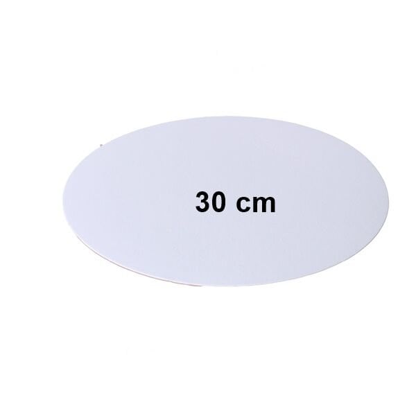 Yuvarlak Beyaz Pasta Altlık 30 cm