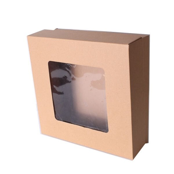 Kraft Pencereli Kutu 30x30x10