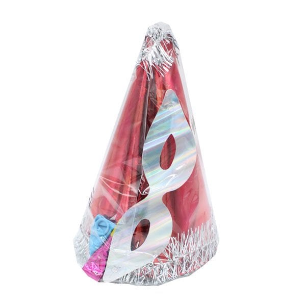 Kırmızı Katyon Şapka Set