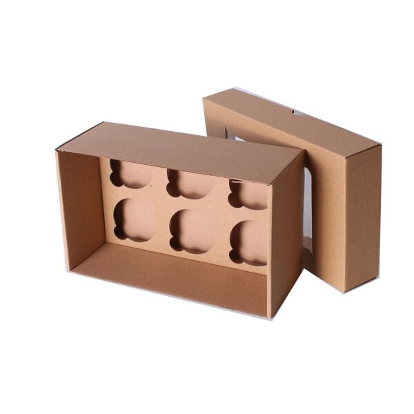 Kraft Cupcake Kutusu 6 lı