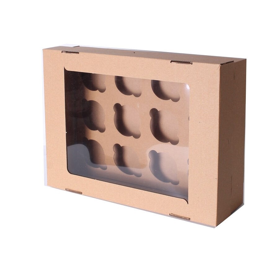 Kraft Cupcake Kutusu 12 li