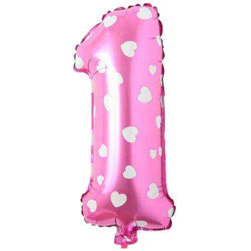 Folyo Pembe 1 Balon 40 cm