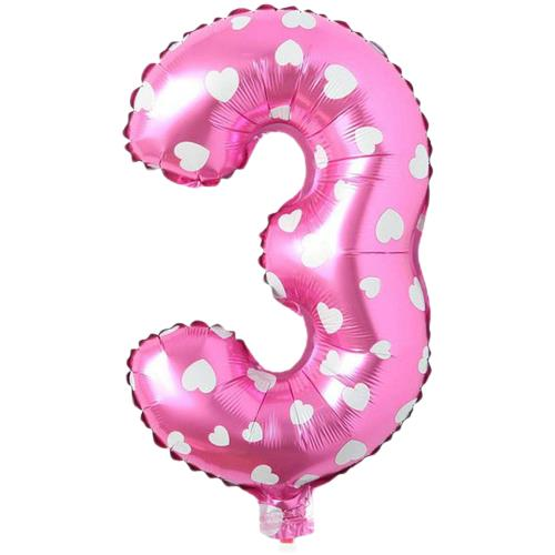 Folyo Pembe 3 Balon 40 cm