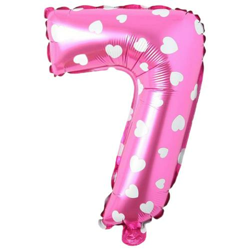 Folyo Pembe 7 Balon 40 cm