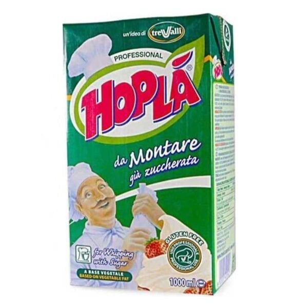 Hopla Şekerli Sıvı Krem Şanti 1000 ML