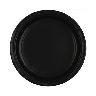 Karton Siyah Tabak 8 Adet