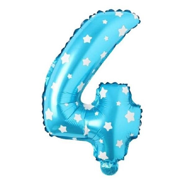 Folyo Mavi 4 Balon 40 cm