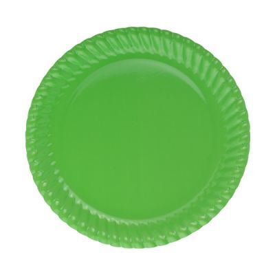 Karton Yeşil Tabak 8 Adet