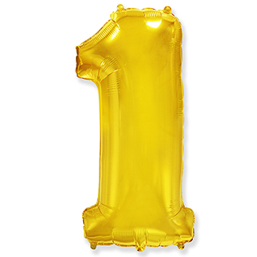 Folyo Gold 1 Balon 40 cm