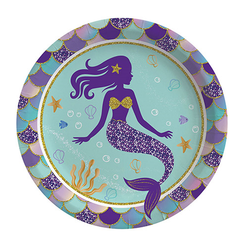 Deniz Kızı Tabak 8 Adet