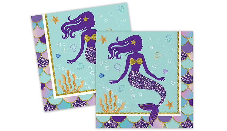 Deniz Kızı Peçete 16 Adet