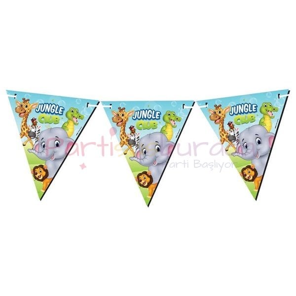 Safari Orman Club Üçgen Flama