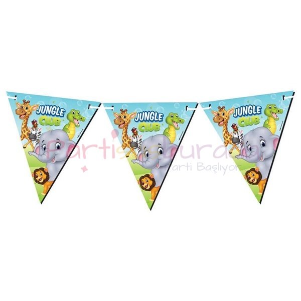 Safari Orman Club Üçgen Flama