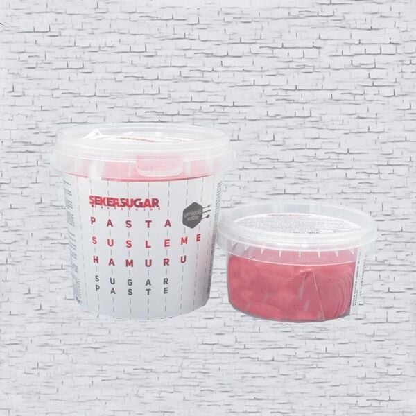 Kırmızı Şeker Hamuru 1000 gr