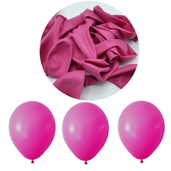 Pastel Fuşya Balon 12 inc 10 lu