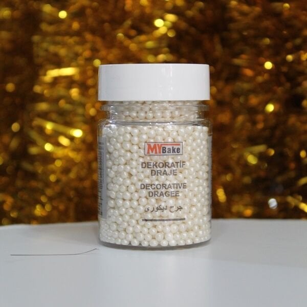 Mybake Sedef İnci Boncuk Şeker 2 mm 45 Gr