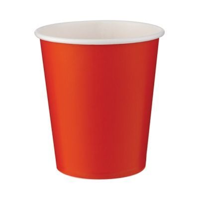 Karton Kırmızı Bardak 8 Adet