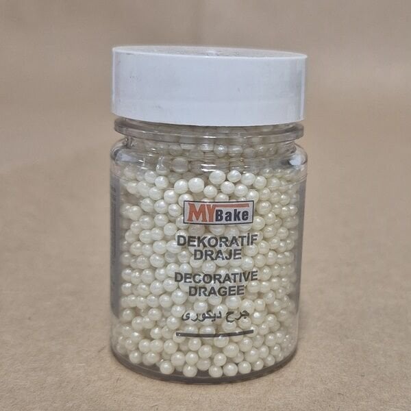 Mybake Sedef İnci Boncuk Şeker 2 mm 45 Gr
