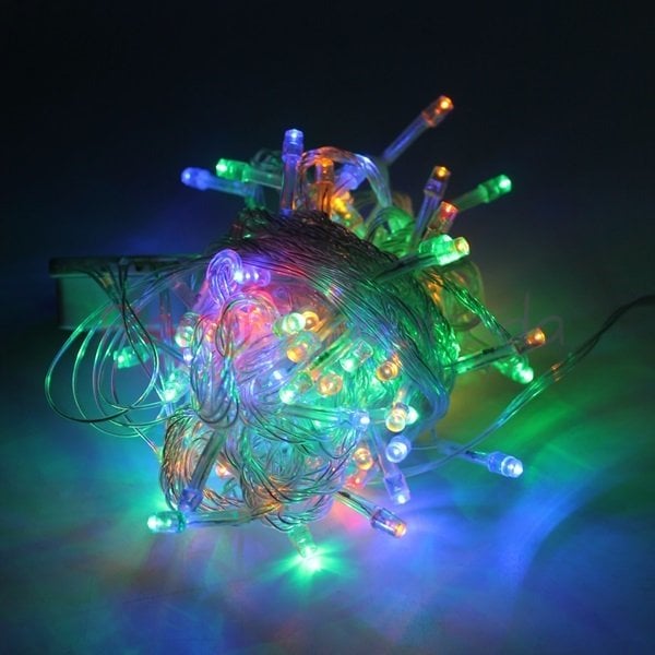 Kablolu Renkli Led Işık 10 mt