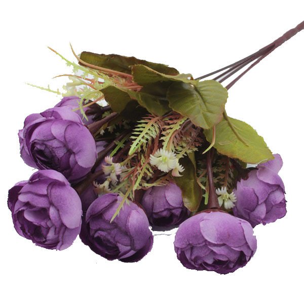 Şakayık Demet Mor Gül