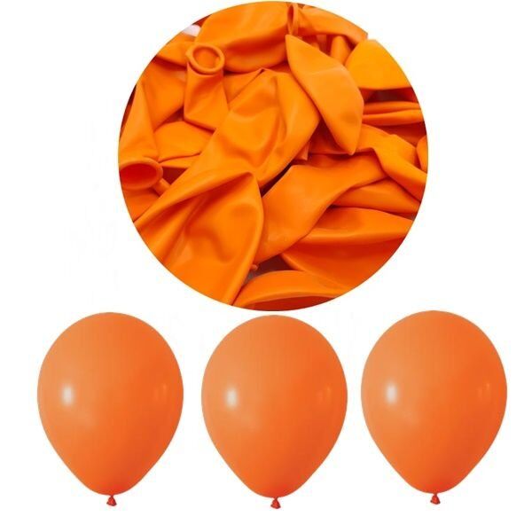 Pastel Turuncu Balon 12 inc 100 Adet