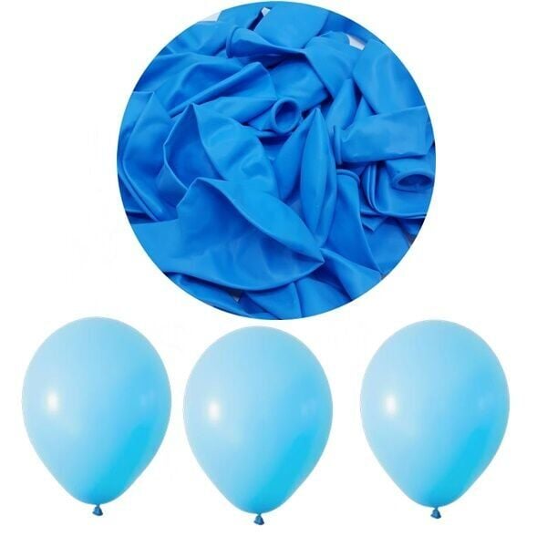 Pastel Açık Mavi Balon 12 inc 100 Adet