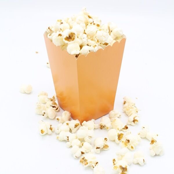 Turuncu Popcorn Kutusu 8 Adet