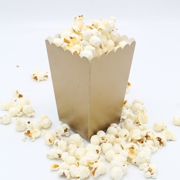 Gold Popcorn Kutusu 8 Adet