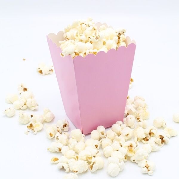 Pembe Popcorn Kutusu 8 Adet
