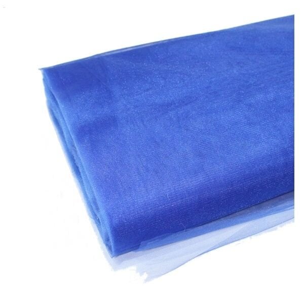 Saks Mavi Kristal Tül 1 mt