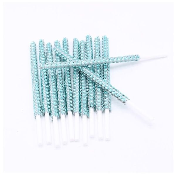 Taşlı Mavi Kek Pops Çubuğu 12 li