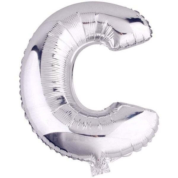 Folyo Gümüş C Balon 100 cm