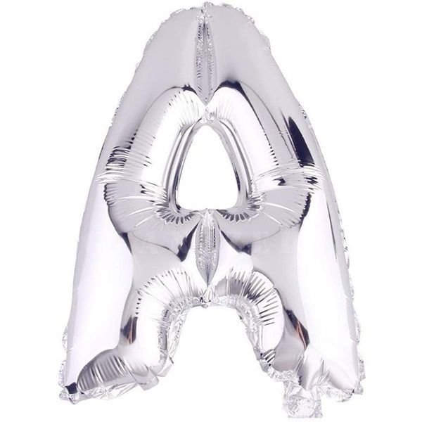 Folyo Gümüş A Balon 100 cm