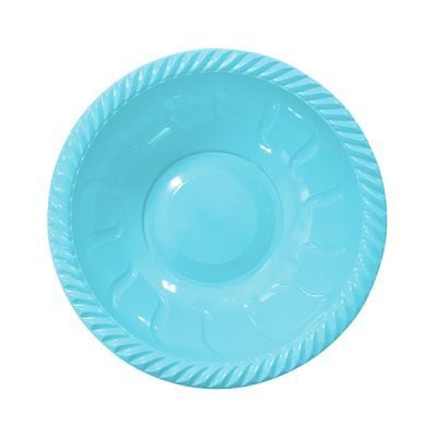 Plastik Açık Mavi Malata Kase 6 Adet