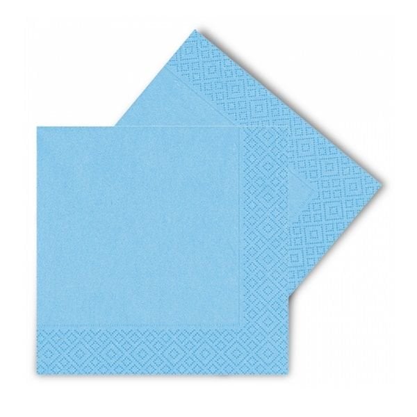 Açık Mavi Peçete 16 Adet