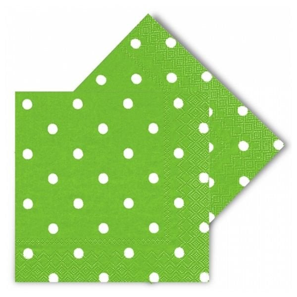 Puanlı Yeşil Peçete 16 lı