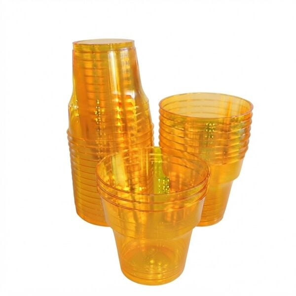 Sarı Kristal Bardak 180 cc 24 Adet