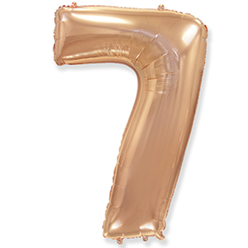 Folyo Rose Gold 7 Yaş Balon 76 cm