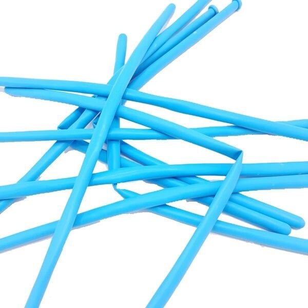 Açık Mavi Sosis Balon 10 Adet