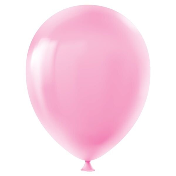 Pastel Mini Pembe Balon 5 İnc 10 Adet