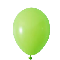 Pastel Mini Açık Yeşil Balon 5 İnc 10 Adet