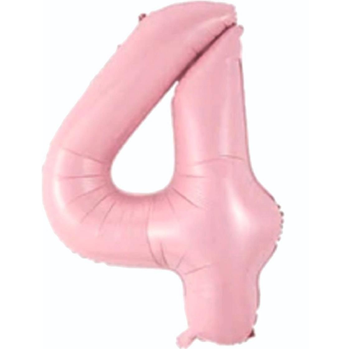 Folyo Pembe Rakam 4 Balon 76 cm