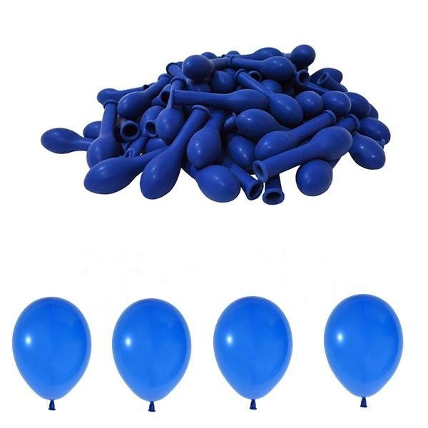 Pastel Mini Mavi Balon 5 İnc 10 Adet