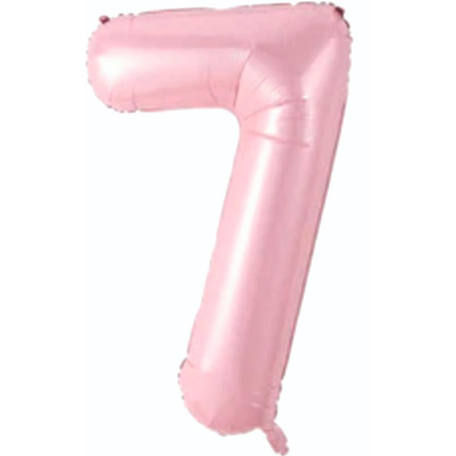 Folyo Pembe Rakam 7 Balon 76 cm