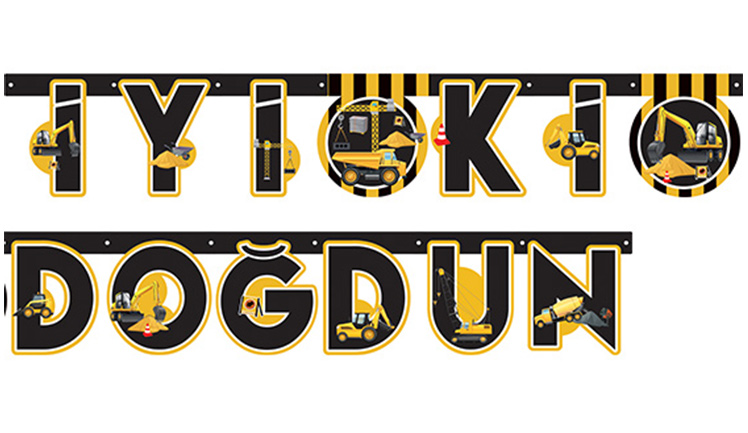 İnşaat İyiki Doğdun Yazı