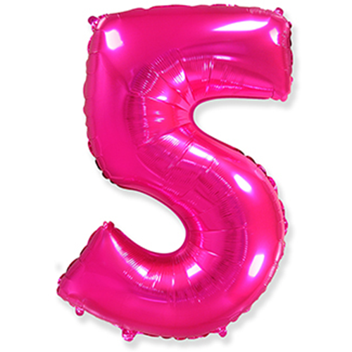 Folyo Fuşya 5 Yaş Balon 82 cm