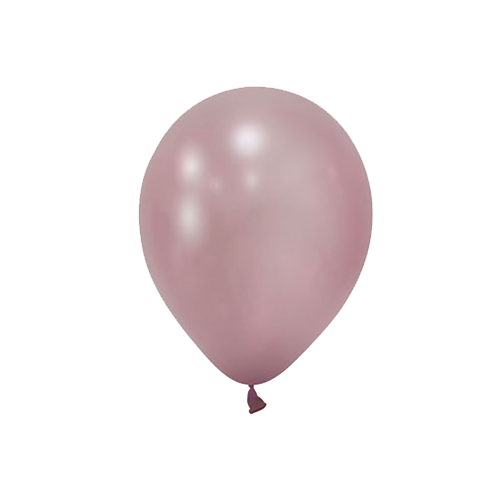 Gül Kurusu Metalik Balon 10 Adet