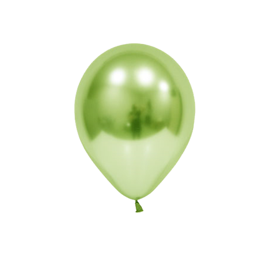 Krom Açık Yeşil Balon 5 li